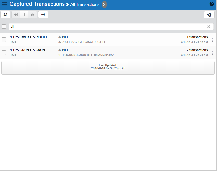 Example 1: Rejecting All Transactions Except a Specific Transaction ...