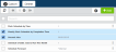 Selecting the saved reports to delete.