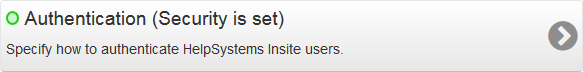 Authenticate Users showing a green icon, which means it's set.