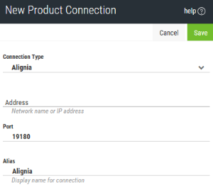 Using the New Product Connection page to add a new Webdocs for IBM i connection.