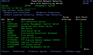 Work with Security by Object panel