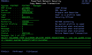 Copy a Memorized Transaction panel