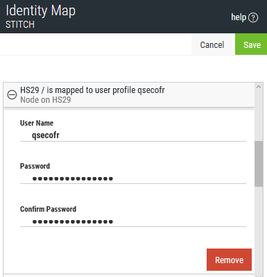 The Identity Map page.