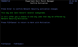 Confirm Activation