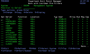 Locate User Pre-Filer panel